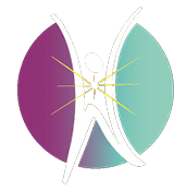 A symbol of a person with a light shining in their chest.

AI generated content